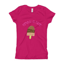 Kids "Feminist As Fudge" Girl's T-Shirt